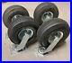10DPN19SET 10 Inch Pneumatic Swivel Caster With Large Top Plate Set of 4