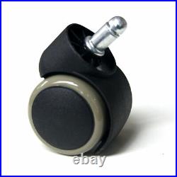 40 Units Office Chair Wheels Casters Replacement 2 inches Swivel for Universal