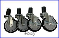 5PBLSDS 5 Expansion Caster Set of 4 Blodgett 16002, Used for Convection Ovens