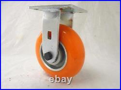 6 x 2 Swivel Caster with Brake apex Polyurethane Wheel (2) & Rigid (2) Tool Box