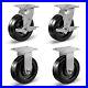 6X 2 Heavy Duty Casters Phenolic Caster with Capacity up to 1200-4800 LB