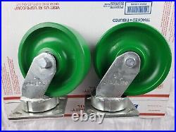 ALBION X-TREME Swivel Plate Casters 6 X 2 Non-Marking Polyurethane 05Xi06201s