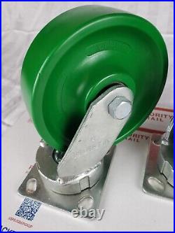 ALBION X-TREME Swivel Plate Casters 6 X 2 Non-Marking Polyurethane 05Xi06201s