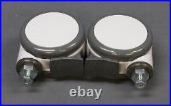 GE 125mm 5 Casters Lot Of 2 (R2)