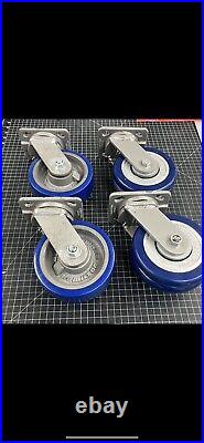 Hamilton 500005 Swivel Caster 6dia x 2 Lot Of Four Swivel