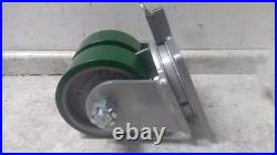 Hamilton S-MDD-83DT-4SL 8 In Wheel Dia Green Easy-Turn Standard Plate Caster