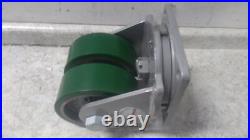 Hamilton S-MDD-83DT-4SL 8 In Wheel Dia Green Easy-Turn Standard Plate Caster