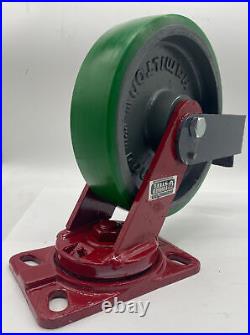 Hamilton W-820-D Duralast Caster Wheel 8-2 Bore WithBreak-Lock