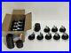 Lot of 4 Caster Wheels 28 Swivel With Brake + 28 Bumper Donuts Eagle Group, New