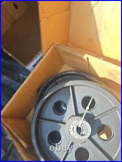 Pair Of Fairbanks Caster Wheels 12, 3wide 60376 2 Per Box