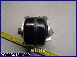 QTY=9 Albion 3 Swivel Caster 4-1/8 OAH 3 WOD 2 WW Plate 4 x 4-1/2