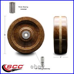 SCC-10 High Temp Phenolic Wheel Only withRoller Bearing 3/4 Bore-2900 lbs Cpty