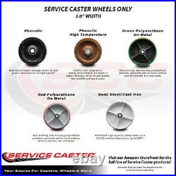 SCC-10 High Temp Phenolic Wheel Only withRoller Bearing 3/4 Bore-2900 lbs Cpty