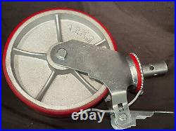 Scaffolding Casters 12 x 3 Locking Swivel Casters 1-3/8 Stem 6000LBS Scaffold