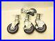 Set Of 4 Genuine Hobart 00-421893-000G1 PLATE MOUNT CASTER, (SET OF 4 CASTERS)