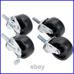 Set of 3 Casters 4 weight capacity 500lbs