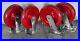 Set of 4 1200LB Solid Polyurethane 8 Roller Bearing Casters FREE USA SHIPPING