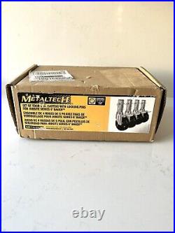 Set of 4 MetalTech 5 Casters with Locking Pins For Jobsite Series 6' Baker